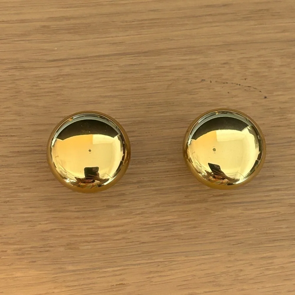 Set of 2‎ cabinet door knobs Solid brass. New